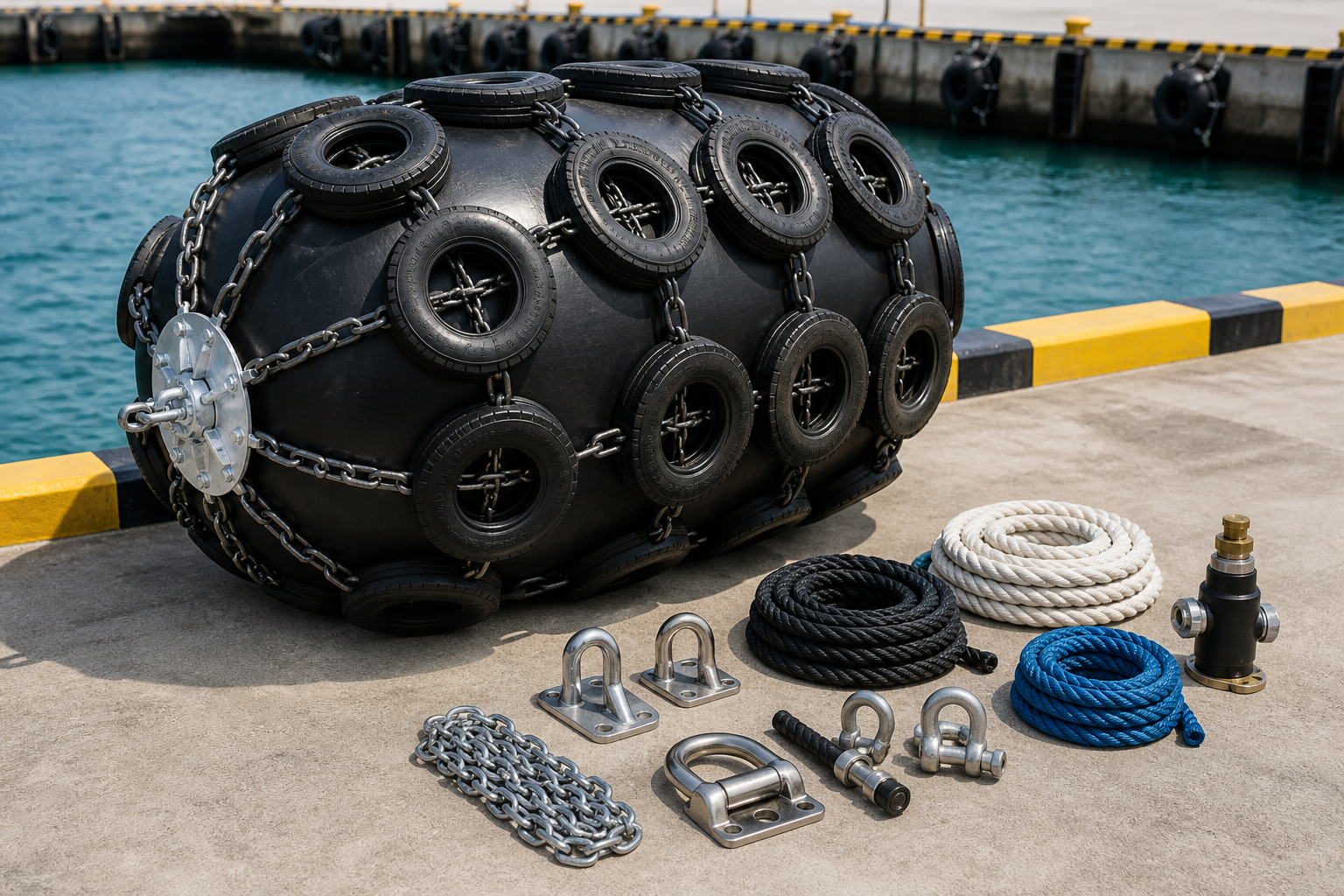 Foam Filled Fenders from Upstar Marine